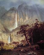 The Yosemite Fall Albert Bierstadt
